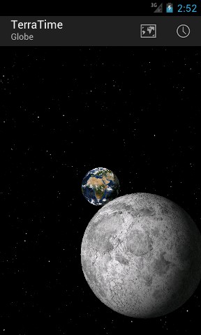 Phone Screen Shot: Moon