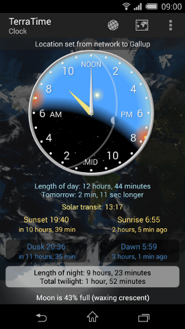 Terratime: An Android App